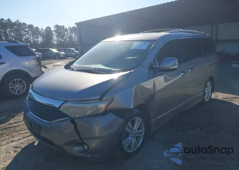 2012 Nissan Quest Le from USA, damaged, VIN JN8AE2KP8C9034476